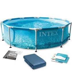 Keretes medence 305x76 cm 6in1 INTEX 28206
