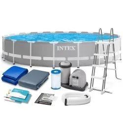 Keretes medence 610x132 cm 12in1 Set INTEX 26756