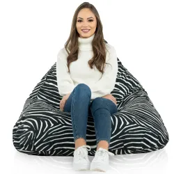 Padló Babzsákfotel Babzsák XL Bermuda - Prémium Mintás Szövet – nézet 56