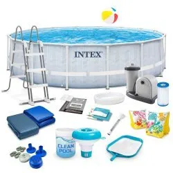 Kertmedence Váz 488 x 122 cm 18in1 Intex 26746