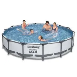 Basen ogrodowy stelażowy 427 x 84 cm zestaw 17w1 Bestway 56595