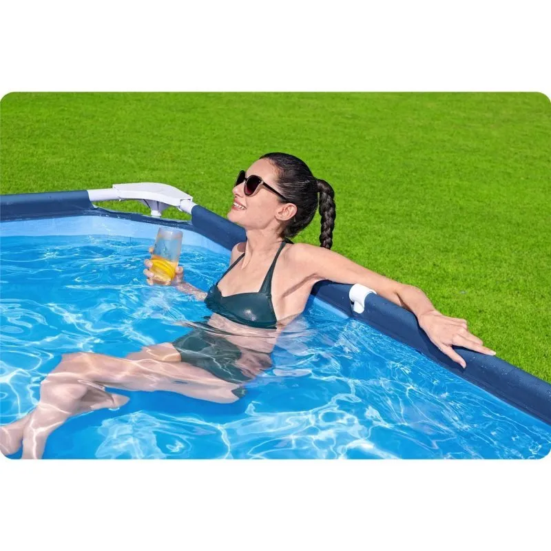 Basen ogrodowy stelażowy 400 x 211 x 81 cm 4w1 Bestway 56405N