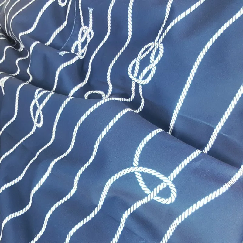 Padló Babzsákfotel Babzsák XL Bermuda - Prémium Mintás Szövet – nézet 75