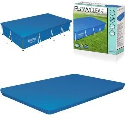 Medence takaró keretmedencéhez 400 x 211 cm Bestway 58107