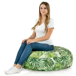 Kerek Babzsák Padlópárna - Outdoor Pro Kültéri Vízálló – nézet 2