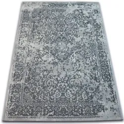 Vintage 22208/356 szőnyeg szürke rozetta klasszikus