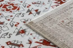 Szőnyeg Vintage 22212061 krém / vörös klasszikus
