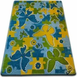 Szőnyeg KIDS Butterfly kék C429