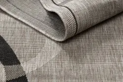 SZŐNYEG KÖTÉL SIZÁL FLOORLUX 20078 ezüst / fekete