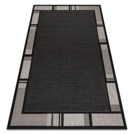 SZŐNYEG KÖTÉL SIZÁL FLOORLUX 20195 FEKETE / ezüst