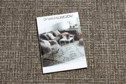 DYWAN SZNURKOWY SIZAL FLOORLUX KOŁO 20401 Ramka taupe / szampański 