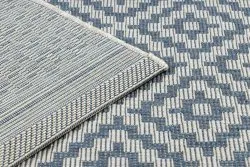 Szőnyeg KÖTÖTT SIZÁL FLAT 48357/951 NÉGYZETEK