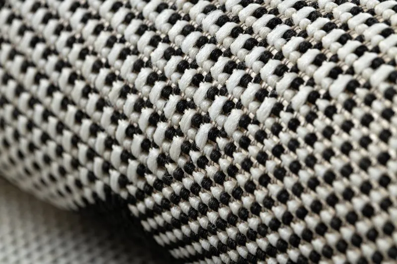 Szőnyeg KÖTÖTT SIZÁL FLAT 48624/690 KOCKÁK 3D