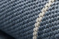 Szőnyeg KÖTÉLSZERŰ SISAL FLAT 48721/591 KOCKÁK 3D kék