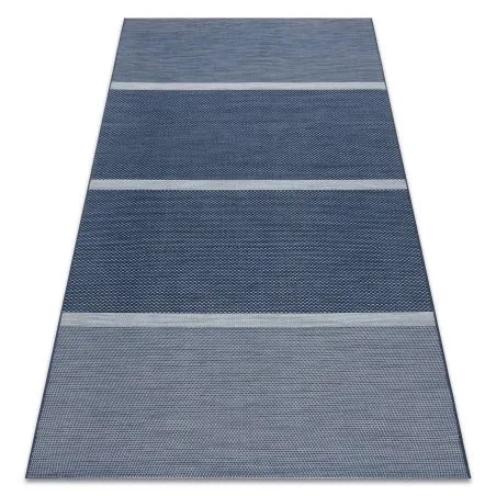 Szőnyeg SZNURKOWY SIZAL COLOR 47011/309 Csíkok Kék