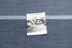 Szőnyeg SZNURKOWY SIZAL COLOR 47011/309 Csíkok Kék