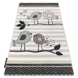 Szőnyeg PETIT BIRDS MADARAK krém