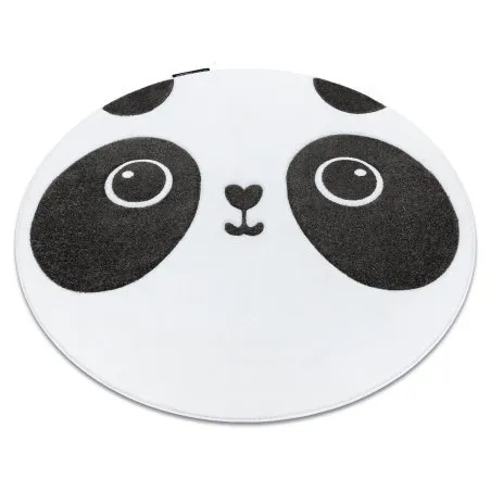 Dywan PETIT PANDA koło biały