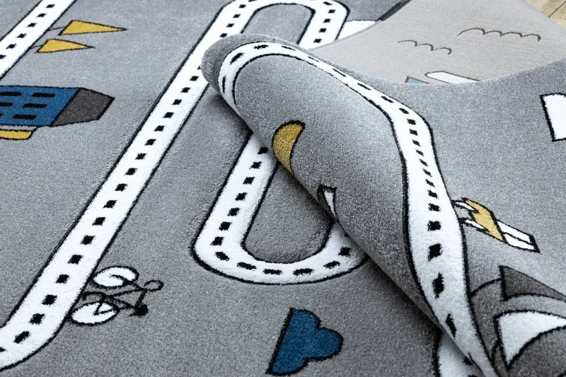 Dywan PETIT STREET ULICE szary