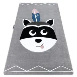 Szőnyeg PETIT RACCOON MUKKI MOSÓMEDVE szürke