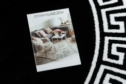 Dywan HAMPTON Grecos koło czarny