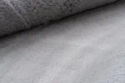 BUNNY szőnyeg ezüst NYÚLSZŐR IMITÁCIÓ