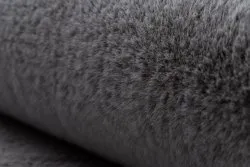 BUNNY szőnyeg ezüst NYÚLSZŐR IMITÁCIÓ