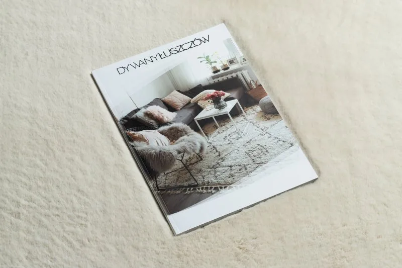Szőnyeg BUNNY kör bézs NYÚLSZŐR UTÁNZAT