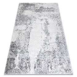Szőnyeg MEFE modern 8731 Kopott vintage - Strukturált, két szintű szálak szürke