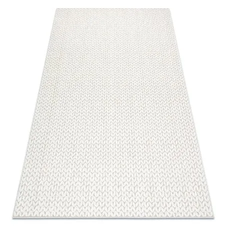 Dywan SPRING 20467558 Jodełka, chevron sznurkowy, pętelkowy - beż