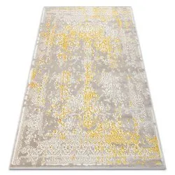 Szőnyeg CORE 3807 Ornament Vintage - Strukturált, két szintű felület, bézs / arany