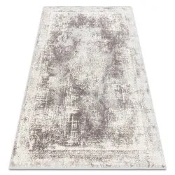 Szőnyeg CORE W9784 Rozetta Vintage - Strukturált, kétszintű felület, bézs