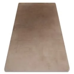 Dywan POSH Shaggy camel, beż gruby, pluszowy, antypoślizgowy, do prania