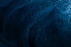 Dywan POSH koło Shaggy navy granat gruby, pluszowy, antypoślizgowy, do prania