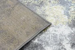 DE LUXE modern szőnyeg 6754 Ornament vintage koptatott - Strukturális krém / arany