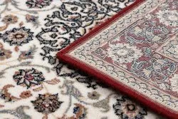 Dywan NAIN Ornament, ramka 6635/51036 beż / bordo