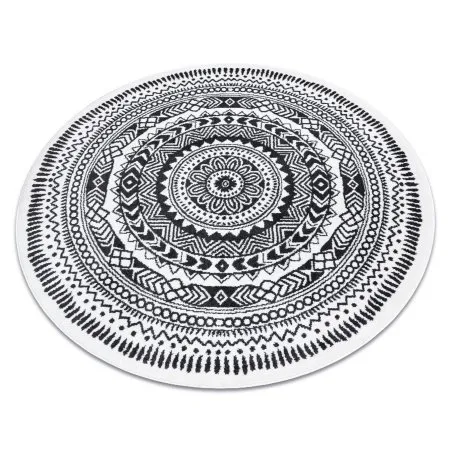 Dywan FUN Napkin serweta koło - szary