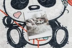 Mosható szőnyeg BAMBINO 1129 Panda gyerekeknek, csúszásmentes - krém