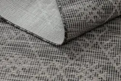 Szőnyeg KÖTÉLSZERŰ SIZÁL sima PATIO 3077 Boho - fekete