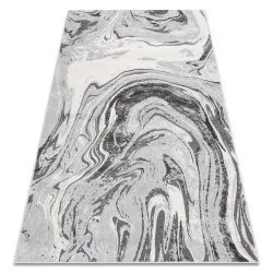 Szőnyeg LIRA E1686 Absztrakció, strukturált, modern, glamour - szürke