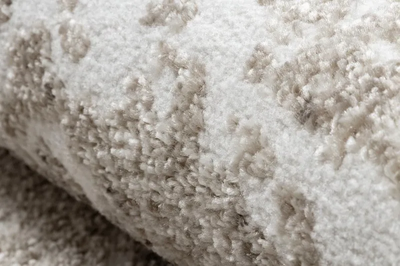 Szőnyeg MATEO 8038/944 Modern vintage, koptatott - szerkezeti szürke / bézs