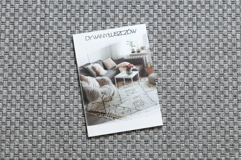 Dywan TIMO 6272 koło SZNURKOWY SIZAL outdoor jasny szary