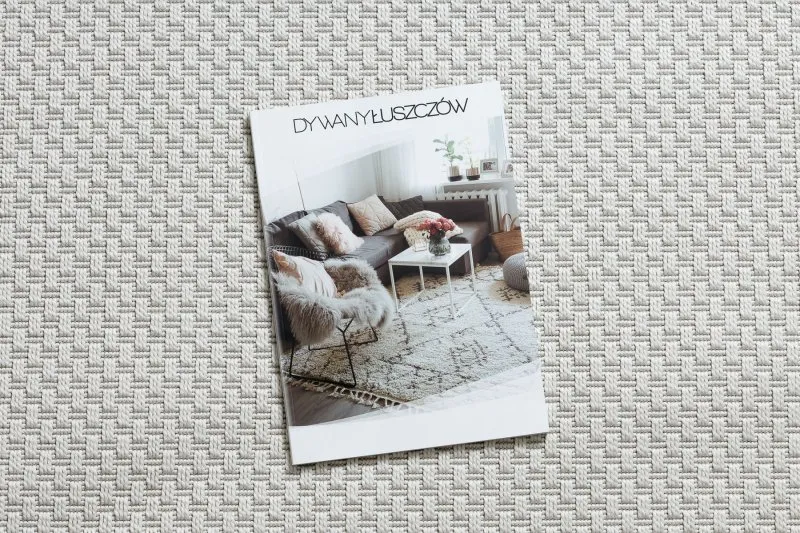 Dywan TIMO 6272 koło SZNURKOWY SIZAL outdoor biały 