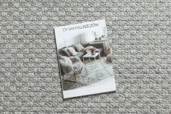 Szőnyeg ORIGI 3661 szürke - kötélszerű SIZAL síkszövött