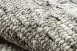 Dywan NEPAL 2100 natural, szary - wełniany, dwustronny, naturalny