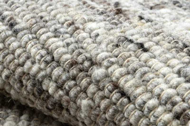 Dywan NEPAL 2100 natural, szary - wełniany, dwustronny, naturalny