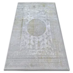 Akril szőnyeg VALENCIA 2328 ORNAMENT szürke/mustár