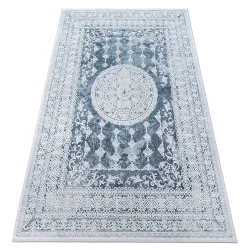 Akril szőnyeg VALENCIA 2328 ORNAMENT Kék/Elefántcsont