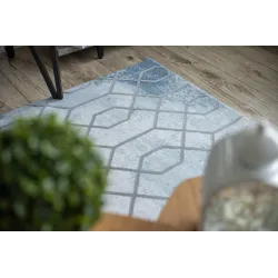 Akril szőnyeg sima felülettel, ideális a nappaliba