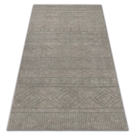 SOFT 8040 krémszínű modern szőnyeg, tökéletes a nappaliba